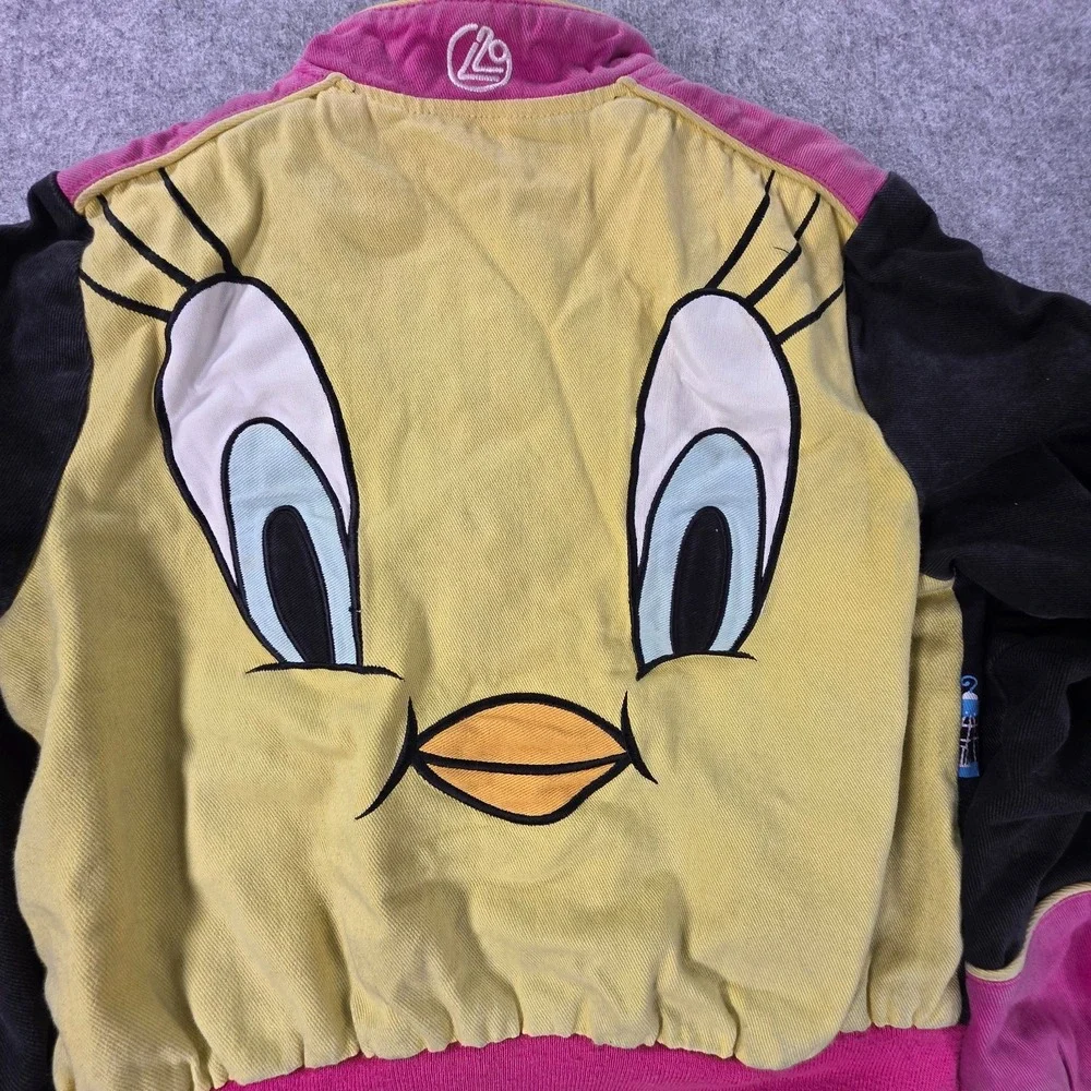 Tweety Bird Lot 29 Racing Jacket Youth Large Kids Looney Tunes
